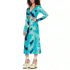 AFRM Women’s Carlo Cinch Front Dress, Size S